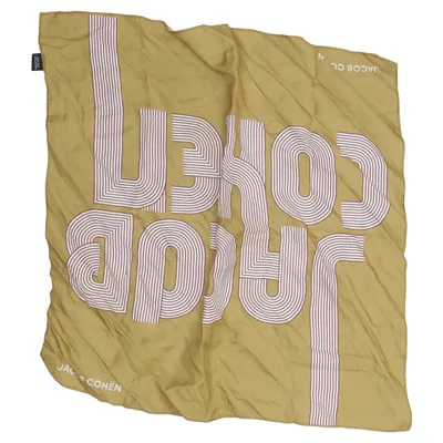 Handkerchief (Green) from Jacob Cohen Cotton, Silk