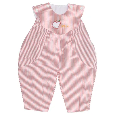 Rompers (Red, White) from Mela Cotton, Polyester