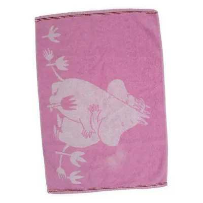 Handdoek (Roze, Wit) van Finlayson Katoen