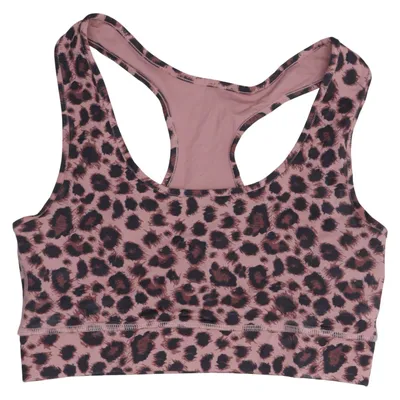 Sports bra (Pink, Brown) from Hey Honey Elastane, Polyamide