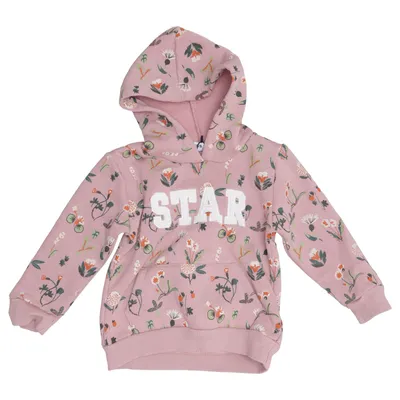 Sweat à capuche (Rose, Multicolore) de Miss Miss Coton, Polyester