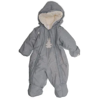 Rompers (Gray) from Lassie Cotton, Polyester