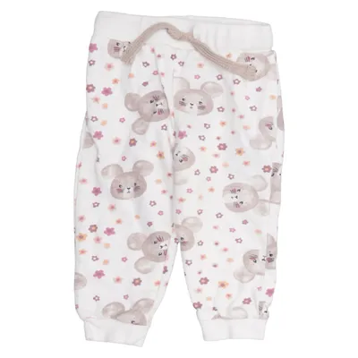 Pantalon de survêtement (Blanc, Multicolore) de So Cute Coton