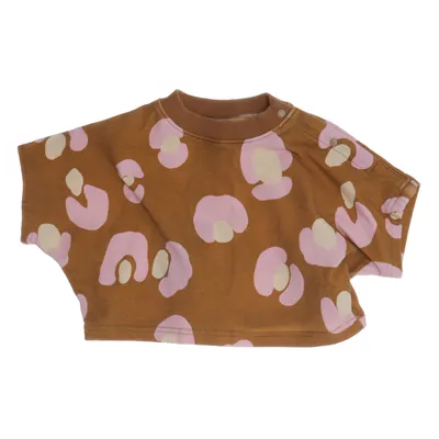 Collegetröja (Brun, Rosa) från Mixed Grill Bomull, Elastan