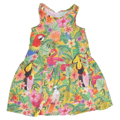 Jurk (Geel, Meerkleurig) van Emma Jayne x H&M Katoen