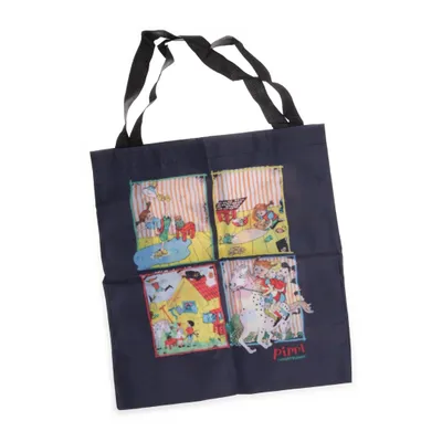 Tygpåse (Grå, Flerfärgad) från Pippi Långstrump