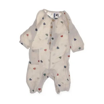 Sparkdräkt (Beige, Flerfärgad) från Rikiki Bomull