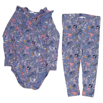 Ensemble (Bleu, Multicolore) de Noa Noa Miniature Élasthane, Coton biologique