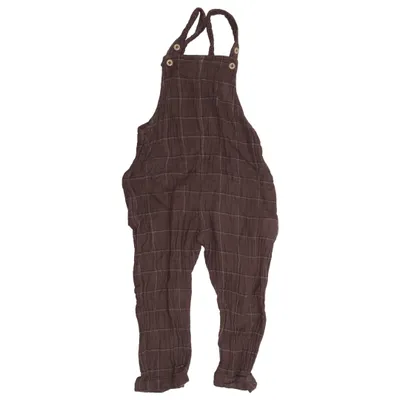 Dungarees (Brown) from Lindex Baby Cotton