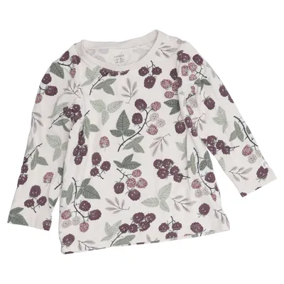 Long sleeve T-shirt (Beige, Multicolored) from Lindex Cotton, Elastane
