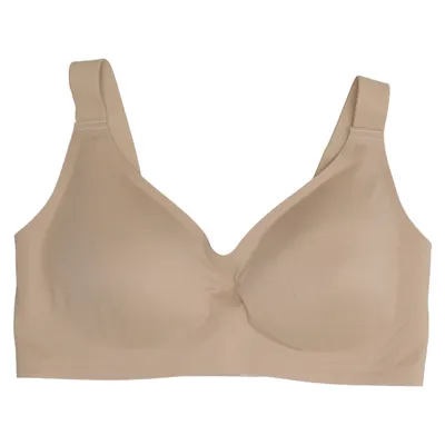 Bralette (Beige) van Creamy Fabrics Elastaan, Polyamide