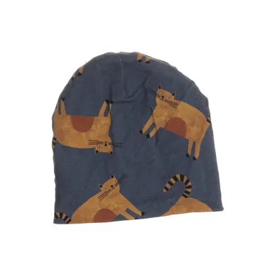 Mössa (Blå, Flerfärgad) från Don't Grow Up Elastan, Ekologisk bomull