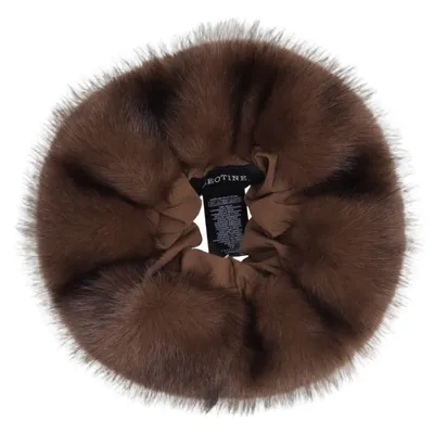 Bandeau à cheveux (Marron) de Meotine Élasthane, Polyester