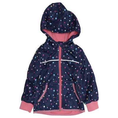 Rain jacket (Blue, Pink) from Magic Polyester