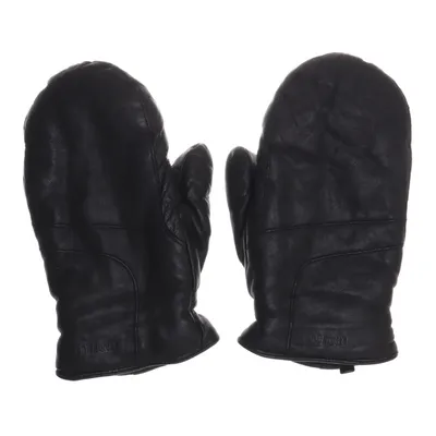 Leren wanten (Zwart) van Lindberg Polyester, Leer