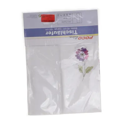 Table runner (White, Multicolored) from Poco Line Polyester