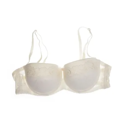Soutien-gorge (Beige) de Gorteks Coton, Élasthane, Polyamide, Polyester