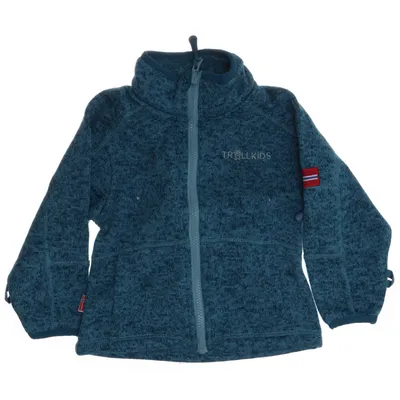 Träningsjacka (Turkos, Blå) från Trollkids Polyester