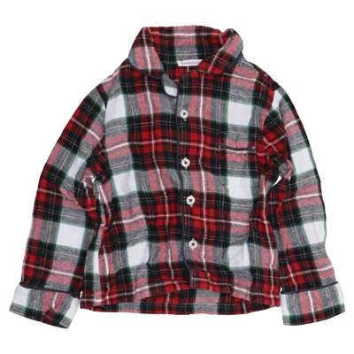 Pyjamasskjorta (Röd, Vit, Svart) från Monoprix Kids Bomull