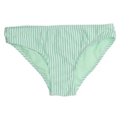 Bas de bikini (Vert, Blanc) de Hema Élasthane, Polyamide, Polyester recyclé