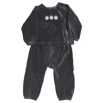 Loungewear (Grå) fra MyWear Baby Bomuld, Elastan, Polyester