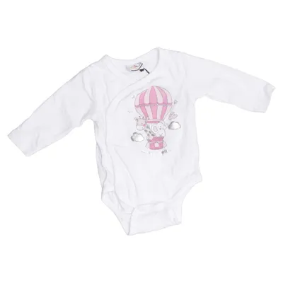 Body (Vit, Rosa) från Borsalino Bomull, Elastan