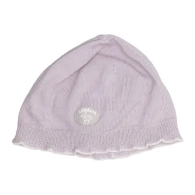 Beanie (Purple) from Lillelam Merino wool