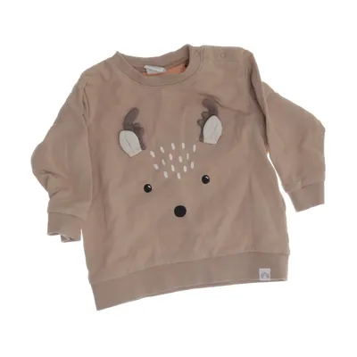 Sweatshirt (Beige) fra Lindex Baby Bomuld, Elastan