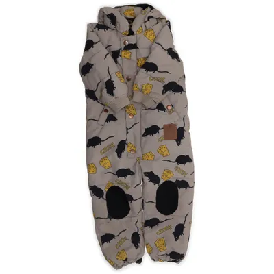Outdoor overalls  (Beige, Flerfarvet) fra Mini Rodini Genanvendt polyester