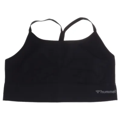 Sports bra (Black) from Hummel Elastane, Polyamide