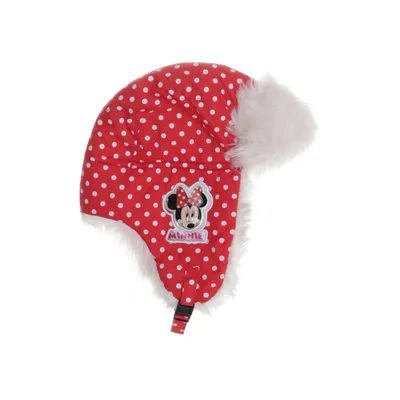Pilotenmuts (Rood, Wit) van Disney Minnie Mouse Acryl, Polyester