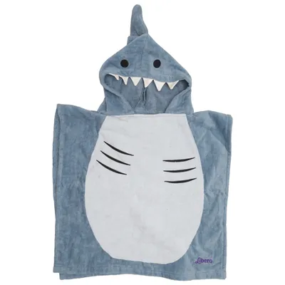 Bath cape (Blue) from Libero Cotton