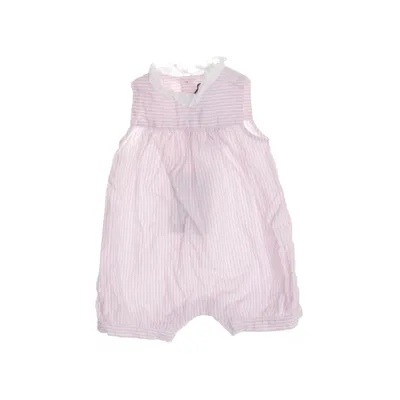Rompers (Pink, White) from Jacadi Paris Cotton