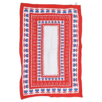 Torchon de cuisine (Rouge, Blanc, Bleu) de Malimo