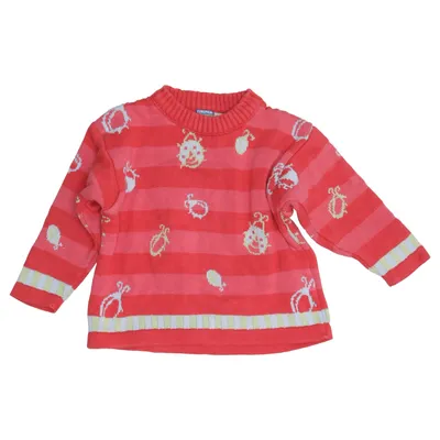 Pull-over (Rouge, Rose, Multicolore) de European Kids Lindex Coton