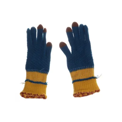 Handsker (Blå, Gul, Brun) Bomuld, Metallfiber, Polyester