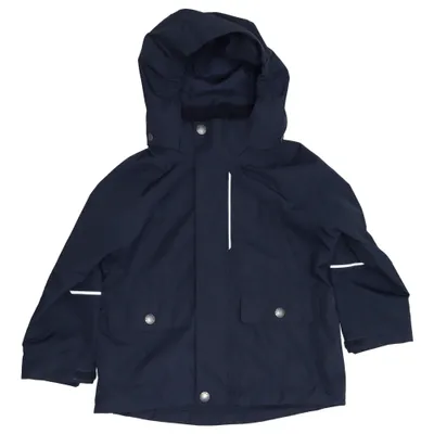 Outdoorjakke (Blå, Brun) fra Polarn O. Pyret Genanvendt polyester