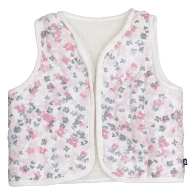 Outdoor vest (Wit, Roze, Meerkleurig) van Petit Bateau