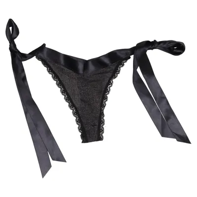 Stringtrosor (Svart, Flerfärgad) från Hunkemöller Elastan, Metallfiber, Polyamid