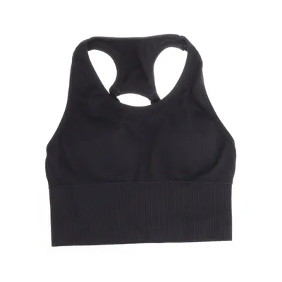 Sports bra (Gray) from New Apparel Elastane, Polyamide