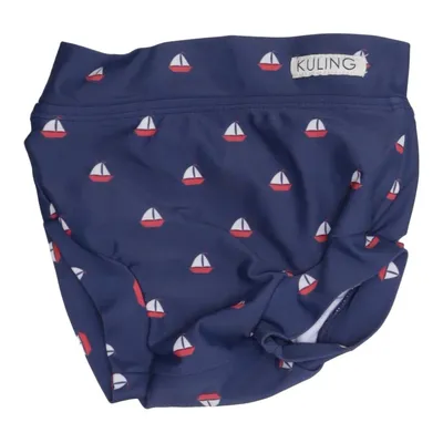 Swimming trunks (Blue, Red, White) from Kuling Outdoor Elastane, Polyamide, Polyester