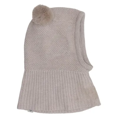 Cagoule (Beige) de Huttelihut Cachemire, Polyester, Laine