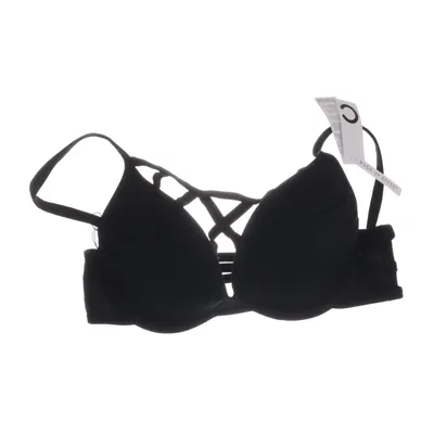 Bikini top (Black) from Cupshe Elastane, Polyamide, Polyurethane