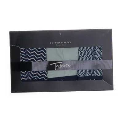 Kalsonger (3-pack Boxer) från Topeco Bomull, Elastan