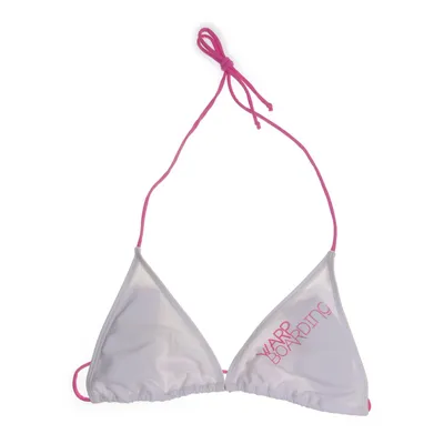 Bikini top (Wit, Roze) van Warp Boarding Elastaan, Polyamide, Polyester