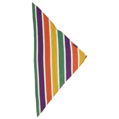Bandana (Lila, Grön, Gul, Flerfärgad) från Polarn O. Pyret Elastan, Ekologisk bomull