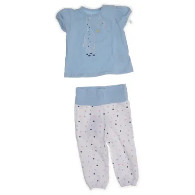 Set (Blue, White, Multicolored) from Kanz Cotton, Elastane