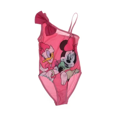 Swimsuit (Pink, Multicolored) from Trash Code Elastane, Polyester