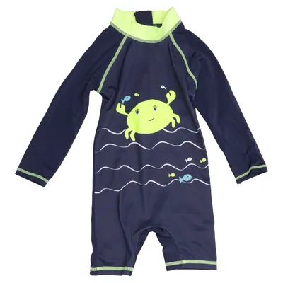 UV beschermende kleding (Blauw, Geel, Meerkleurig) van Topomini Elastaan, Polyamide, Polyester