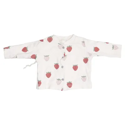 Cardigan (Blanc, Rouge, Vert) de Baby Bubbles Coton